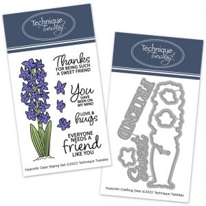 Studio Light • Blooming Butterfly Clear Stamps Lilac Flowers