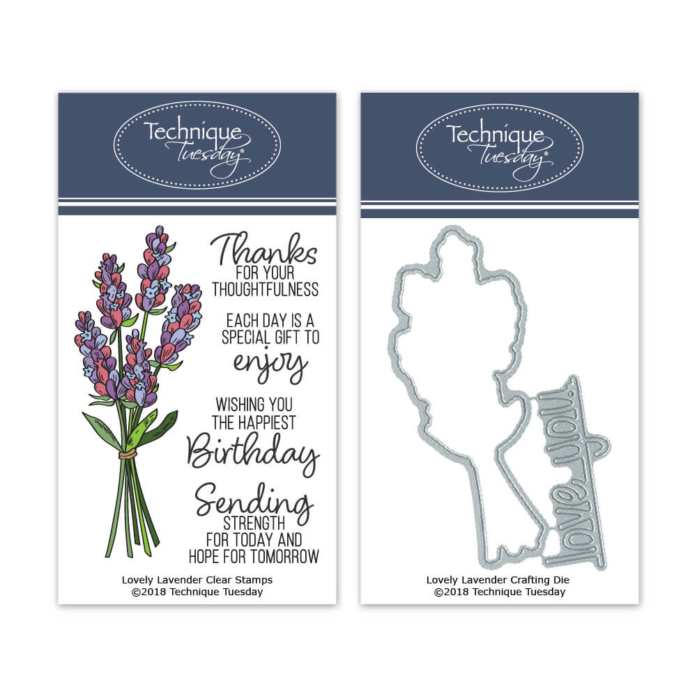 Technique Tuesday Flowers for Her Clear Acrylic Stamps