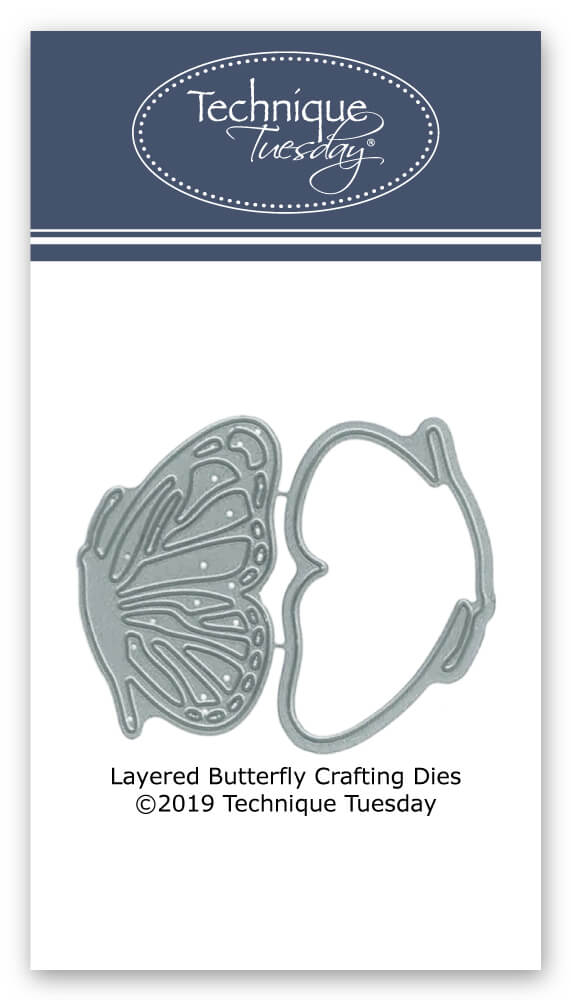 Download Layered Butterfly Crafting Dies Technique Tuesday
