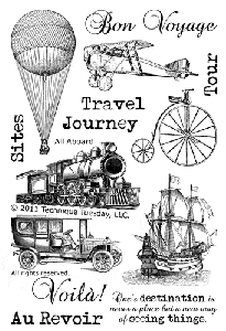Adventure Clear rubber Stamps/Planner Stamps/Stamp Set/travel Stamps/P –  DokkiDesign